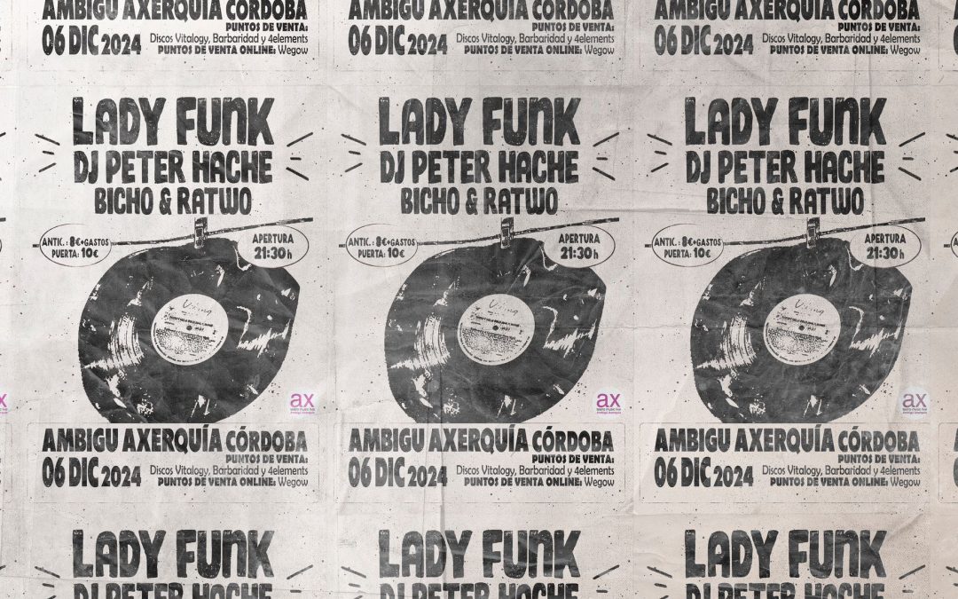 LADY FUNK + DJ PETER HACHE + Bicho&Ratwo
